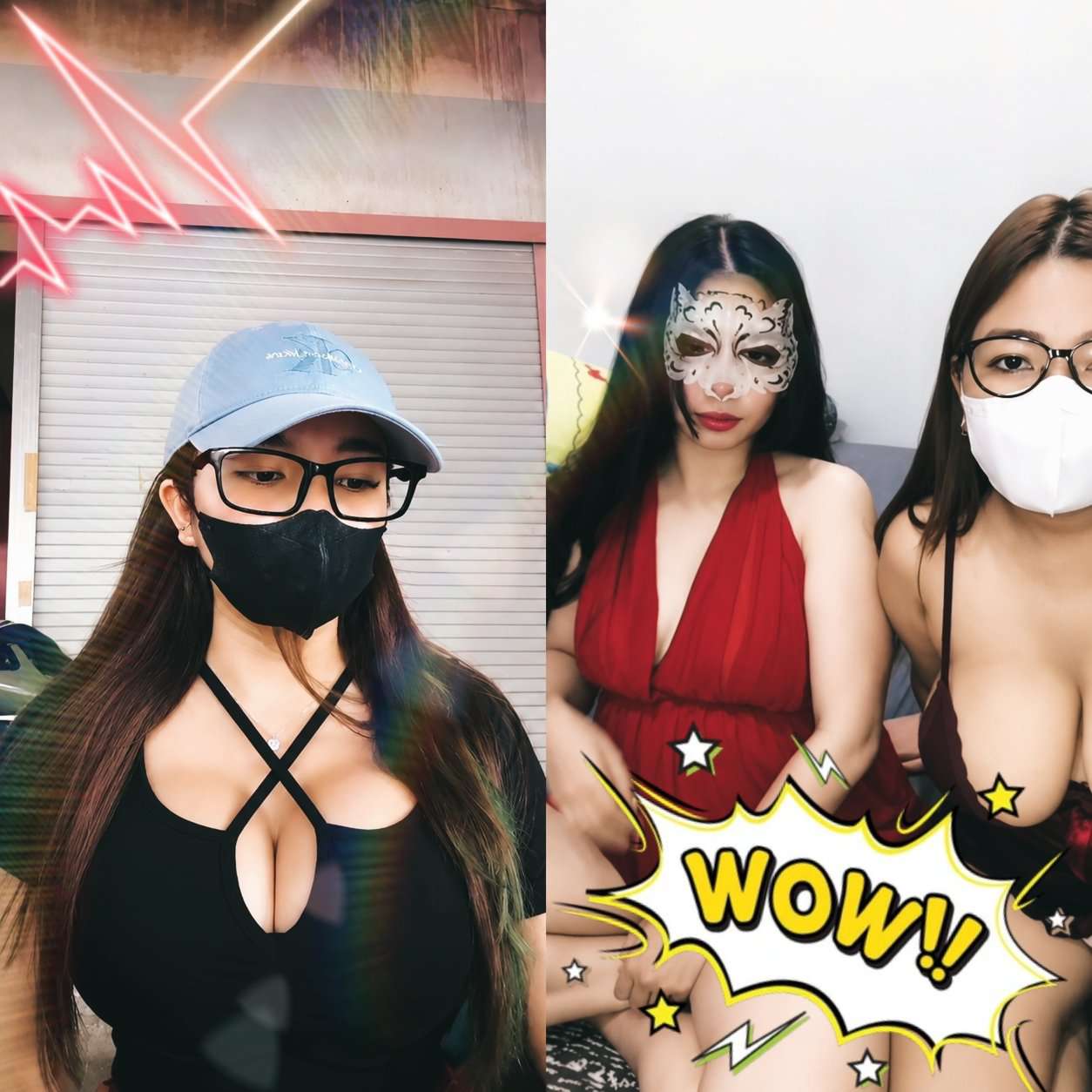 Openfans : Nekat 3Some
