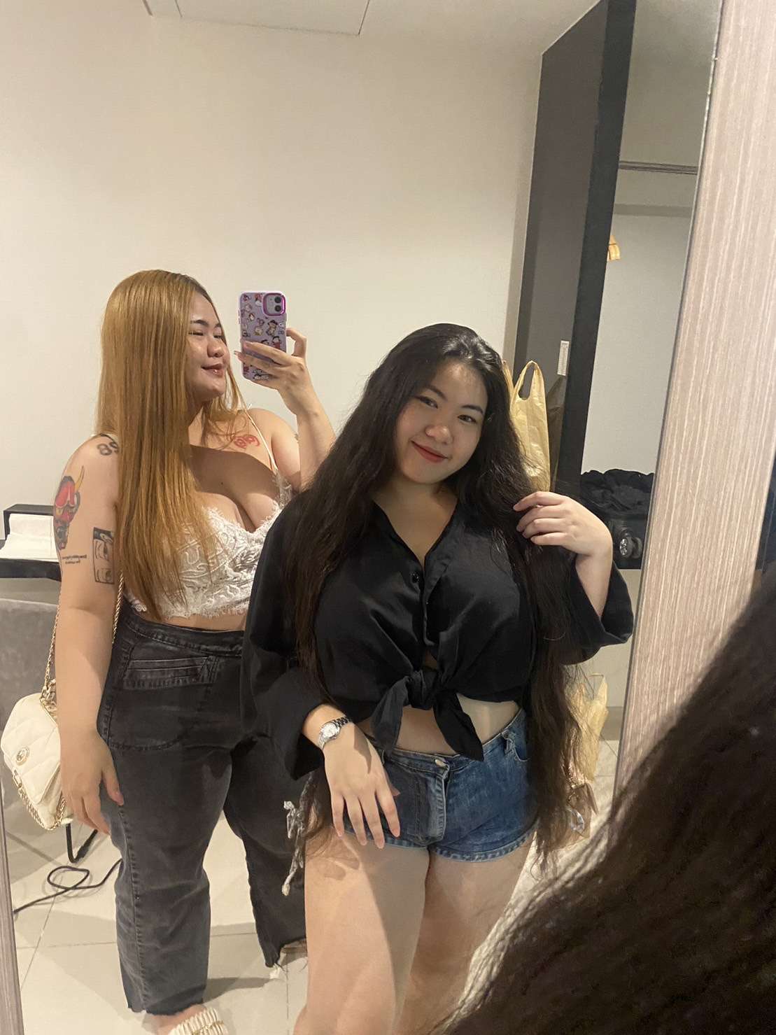 Openfans :  2สาวอมทีละ2 